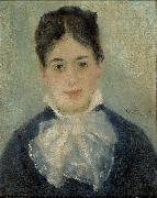 Lady Smiling Auguste renoir